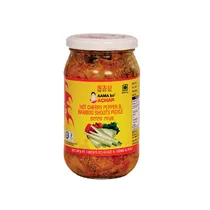 AAMA KO ACHAR Hot Cherry Pepper & Bamboo Shoots Pickle 380g